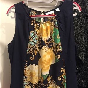 Light sleeveless blouse